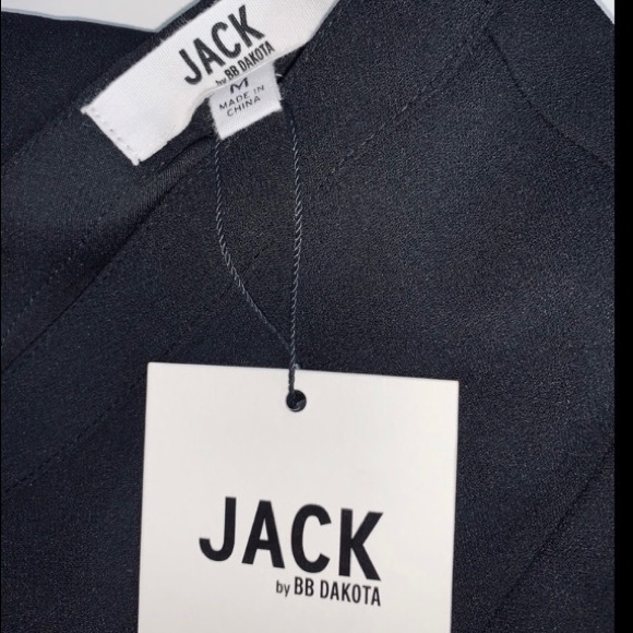 Jack By BB Dakota Black Dress Sz M - Picture 4 of 4